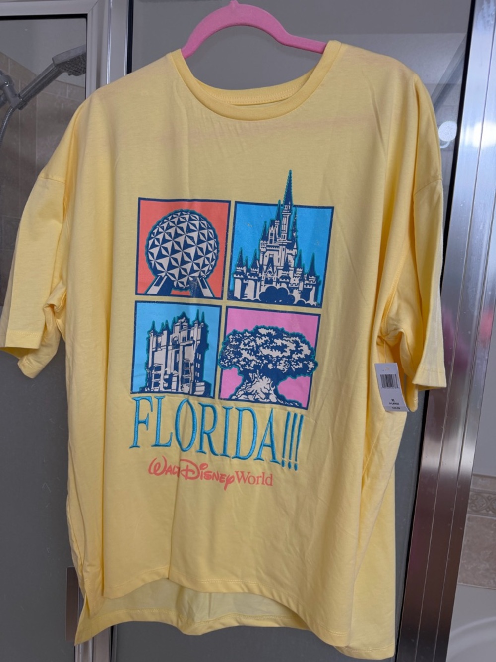 2026 Disney Parks Icons Eras Swiftie Style Florida!!! Yellow Adult Shirt